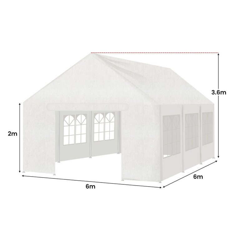 4m x 8m Marquee - Image 2